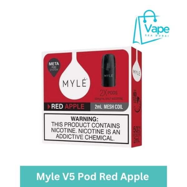 Buy Myle V5 Pod Red Apple in Dubai